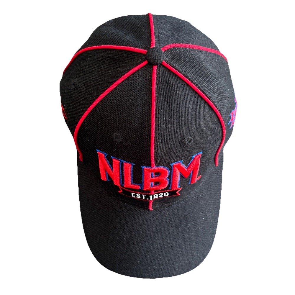 NLBM Negro Leagues Baseball Museum Strapback Cap Hat Big Boy Headgear NEW NWOT